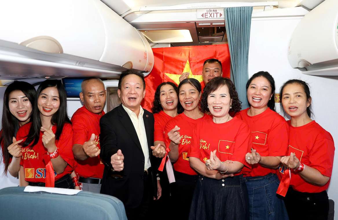 Nhung dong gop cua bau Hien va T&T Group cho bong da, the thao Viet Nam khong dung ma van dang tiep tuc. Anh: T&T Group