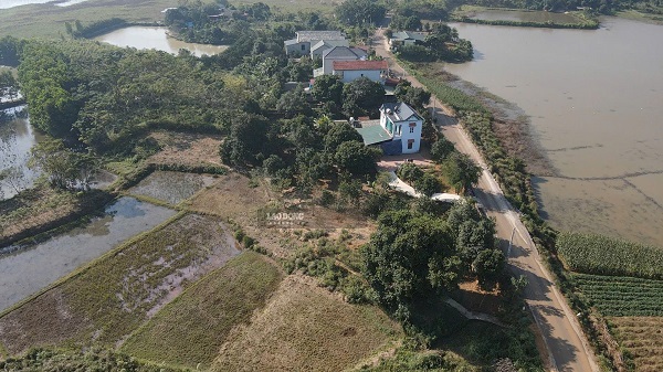 주민들은 토지 소유권 증명서 발급을 위해 조부모의 토지 출처에 대한 정보를 제공합니다. 사진: Phan Anh