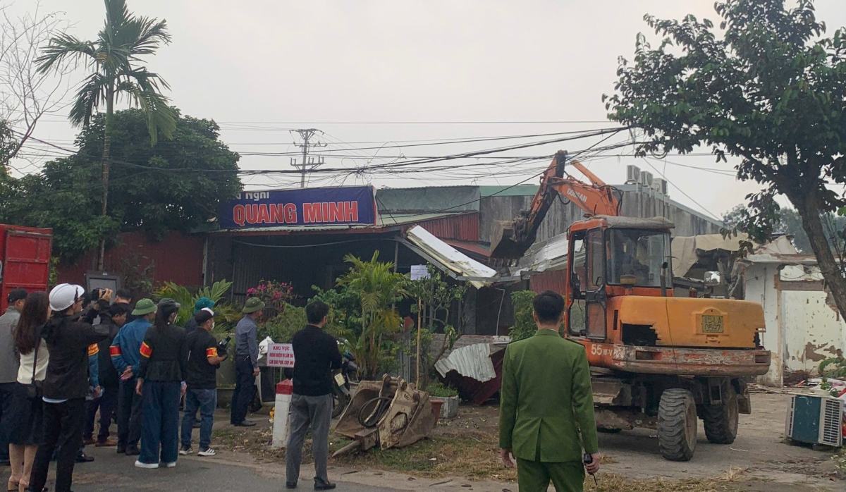 Area donde se lleva a cabo la coercion. Foto: Centro de Formacion Profesional Oficina Hung Dao ciudad de Hai Phong