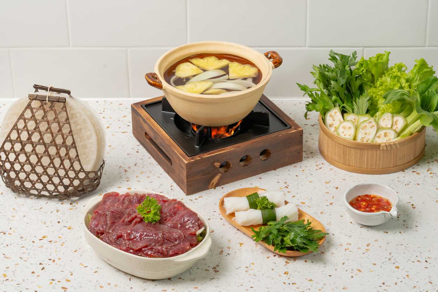 Mon thit da dieu nhung giam. Anh: Kieu Linh