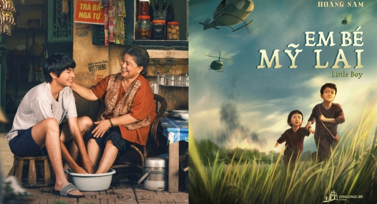 The films miracle generation and My Lai Baby are both courted by Hoang Nam. Photo: Film crew.