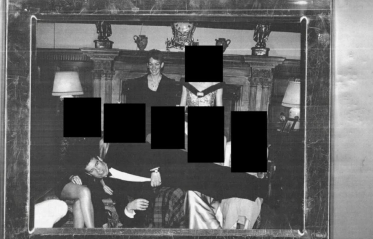 The image was published in the personal file of drug addict Epstein. Photo: US Department of Justice