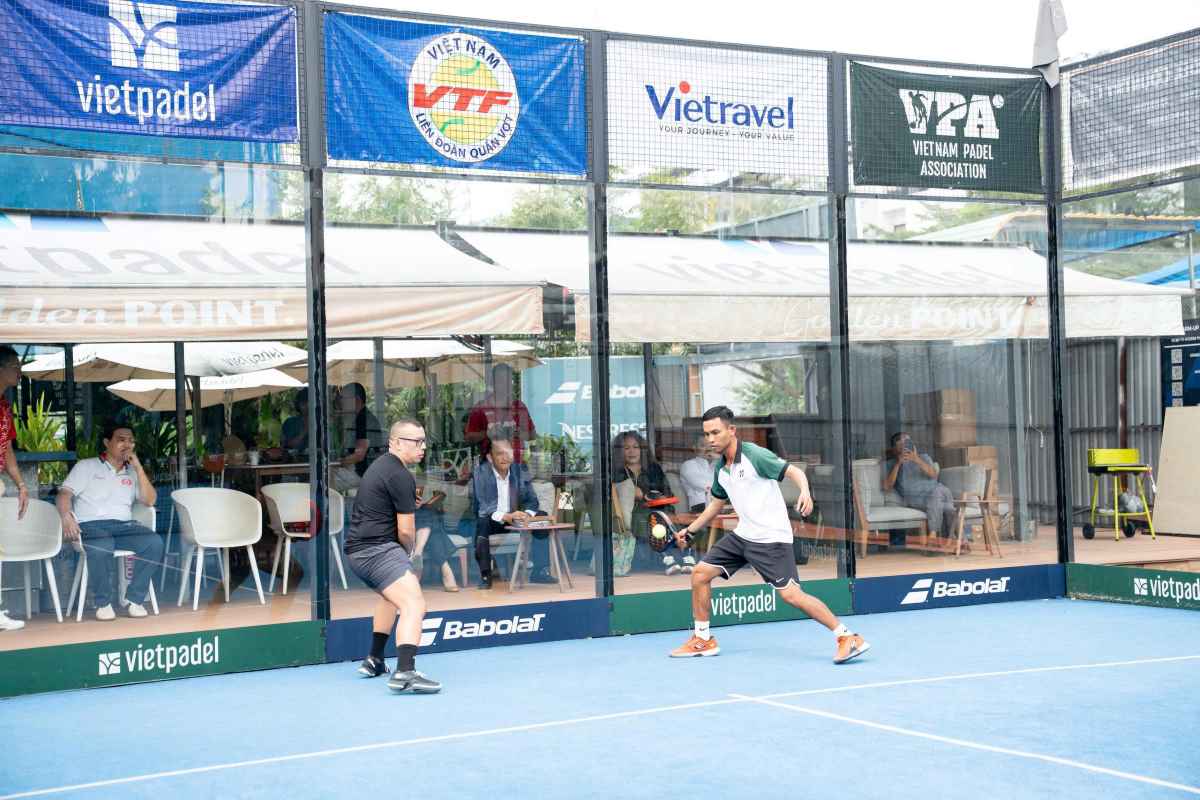 호치민시에서 최초의 파델 대회가 개최되었습니다. 사진: VTF