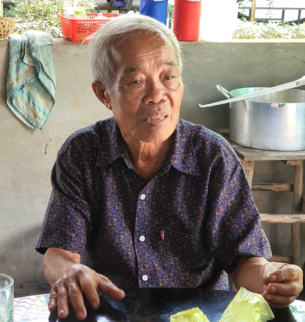 Ong Tran Thanh Liem (Ba Liem) ke co duyen den voi du lich tai U MInh Ha, Ca Mau. Anh: Nhat Ho