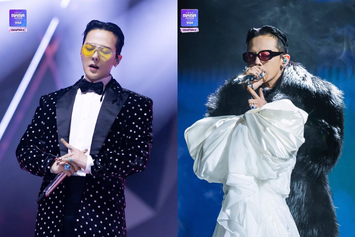G-Dragon bieu dien tai le trao giai MAMA 2025. Anh: MAMA