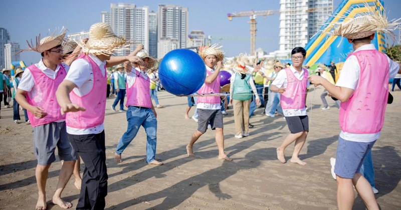 Trade Union organizes team building to connect workers