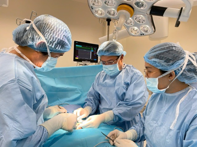 The patient will undergo sex surgery by doctors. Photo: BVCC