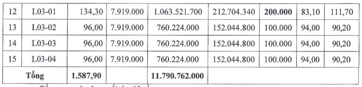 Phien dau gia quyen su dung dat tai xa Hat Mon, TP. Ha Noi. Anh: