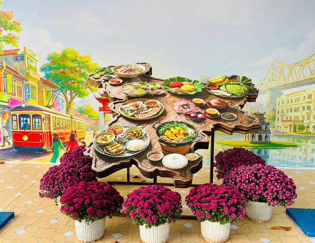 Le hoi Van hoa am thuc Ha Noi 2025 dien ra tu ngay 19 den 21-12/2025 tai cong vien Thong Nhat. Anh: Ngoc Mai 