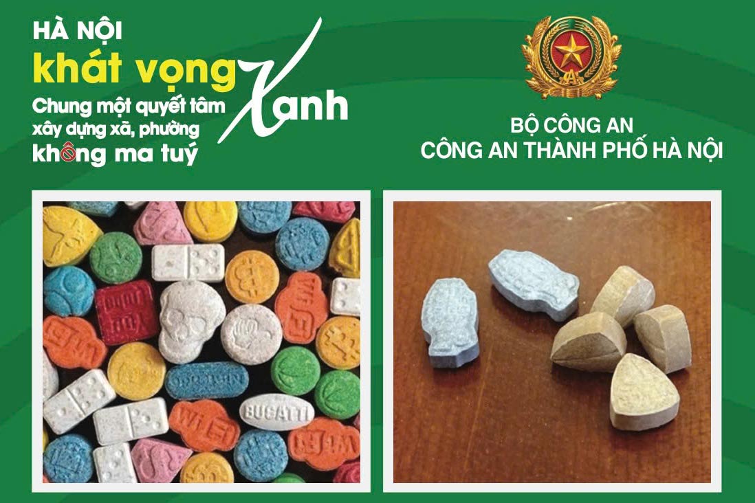 수도 시민은 마약 관련 징후를 발견하면 핫라인 0705.13.13.13을 통해 정보를 제공하십시오. 사진: 하노이 공안