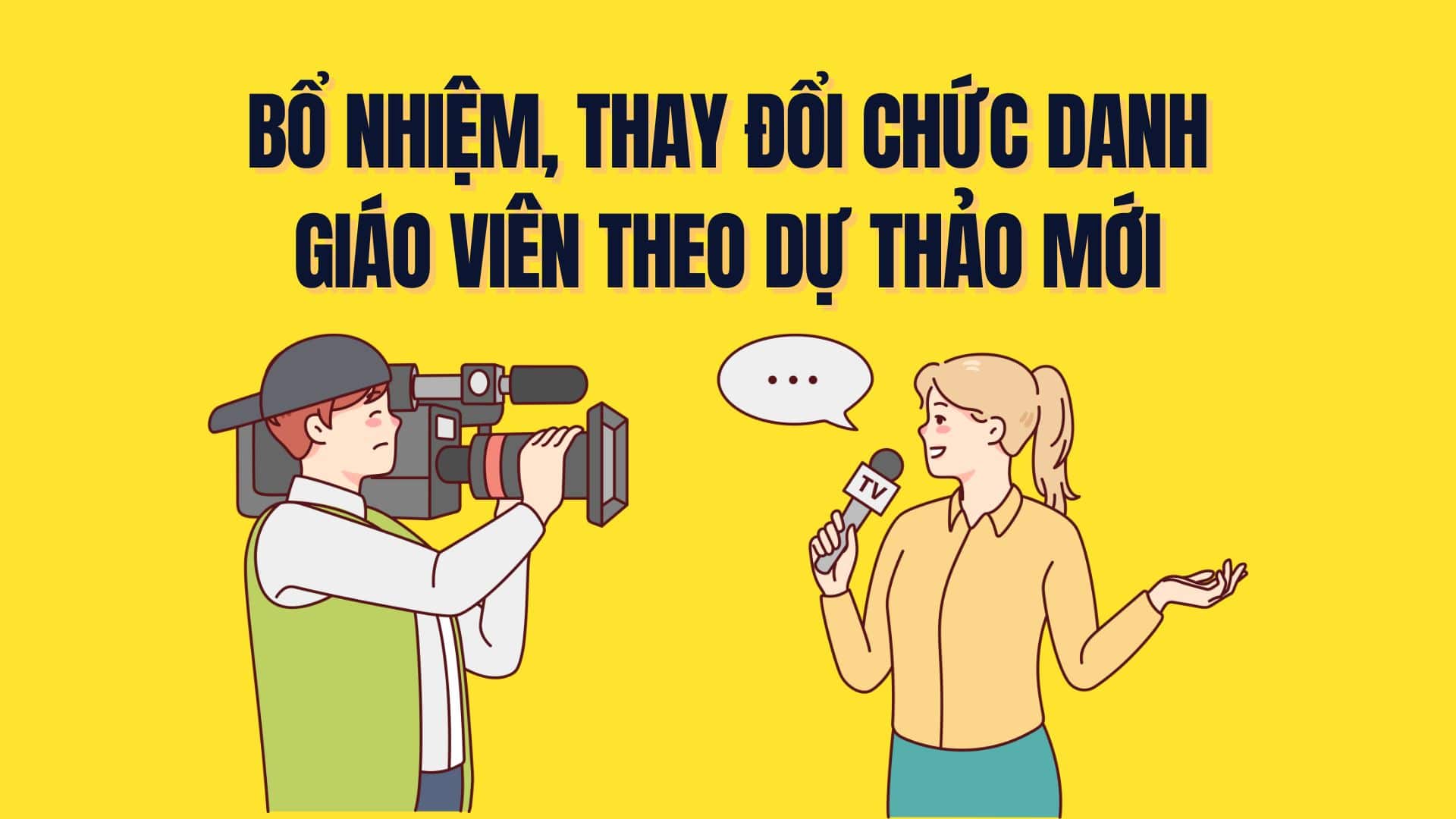 Pronostico del Ministerio de Educacion y Formacion sobre las regulaciones sobre nombramientos y cambios de titulos de profesores. Grafico: Tra My