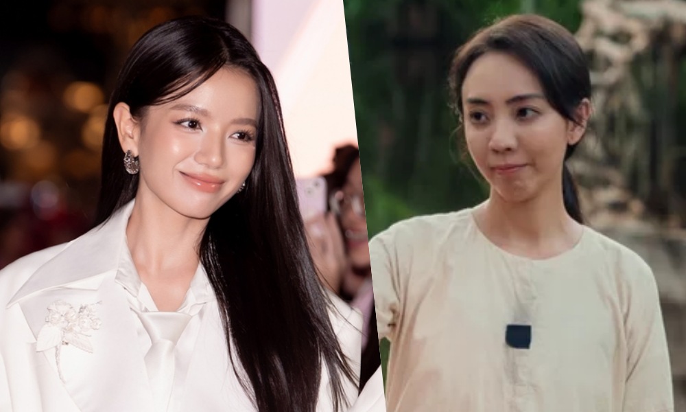 Actress Ha Anh, actress Thu Trang. Photo: Organizing Committee/F film producer