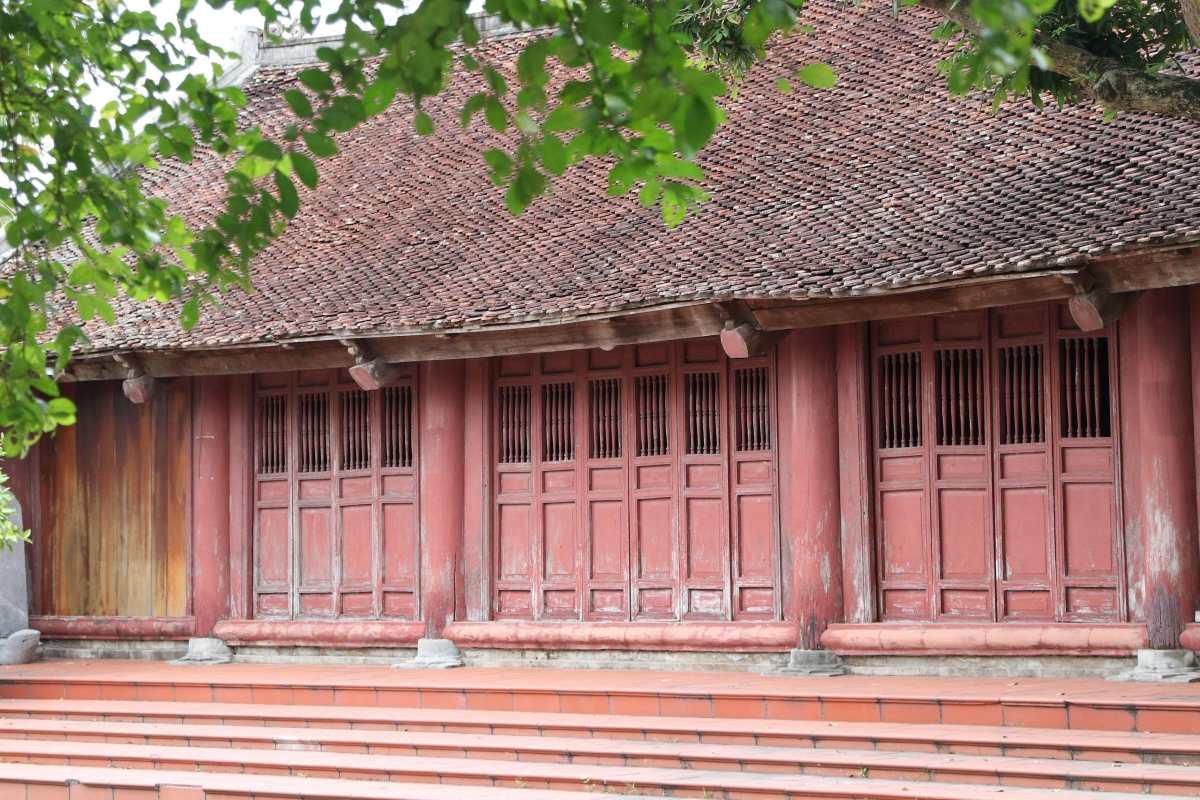 Do Ng Quan Pagoda, Vinh Thu An Commune, Hai Phong City was elevated as a national treasure relic in 1992. Photo: Viet Cuong