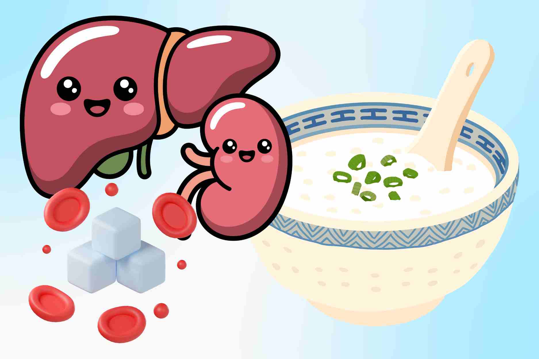 Eating morning porridge properly helps the liver and kidneys detoxify, stabilizes blood sugar