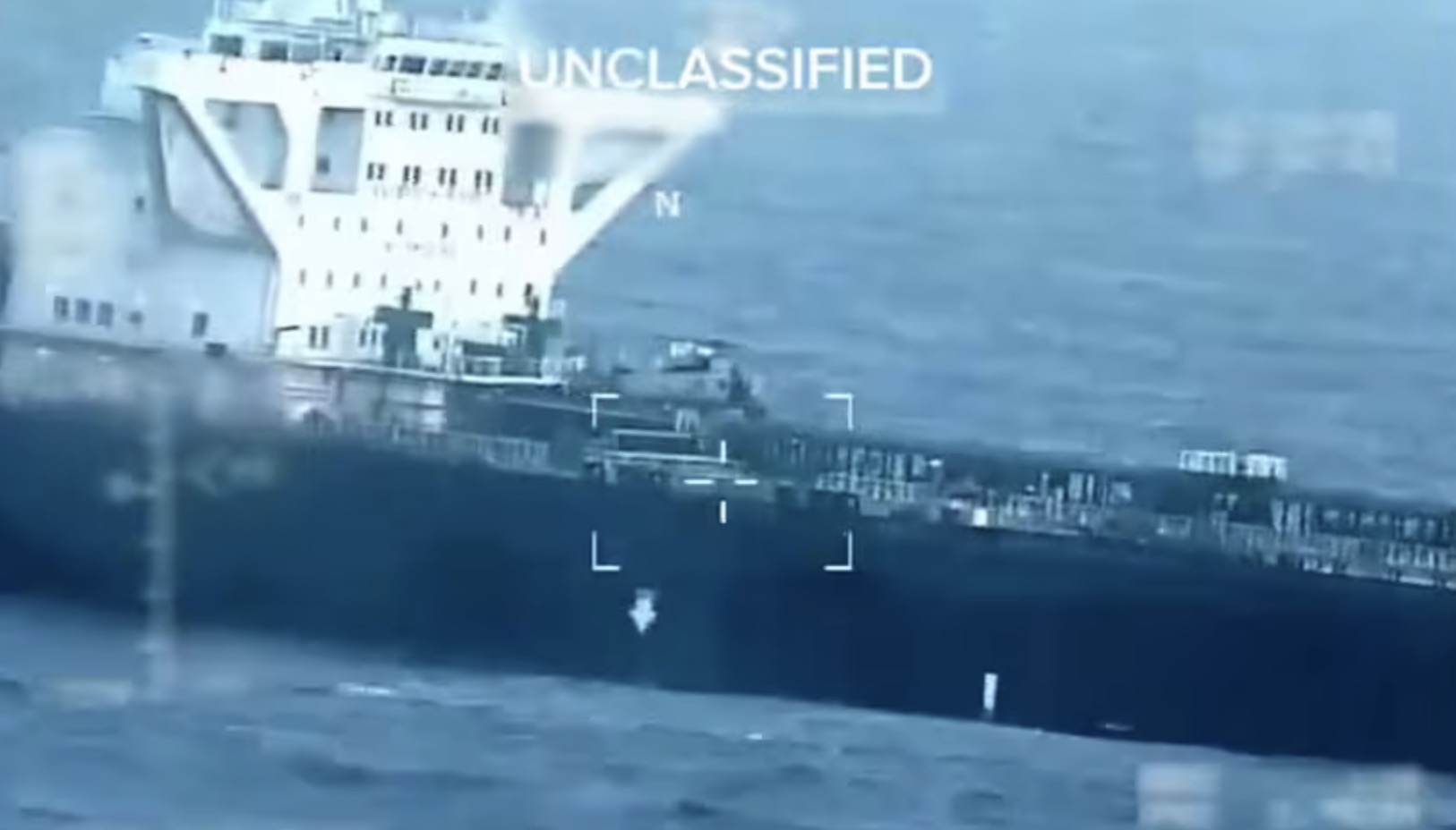 The US arrested an oil tanker off the coast of Venezuela on December 20. Photo: US Secretary of Homeland Security Kristi Noem