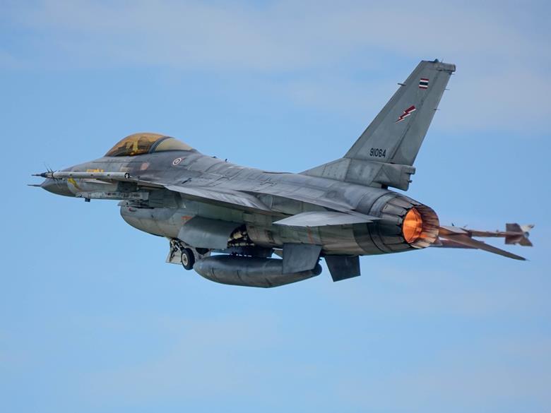 F-16 fighter jet. Photo: Thai Air Force