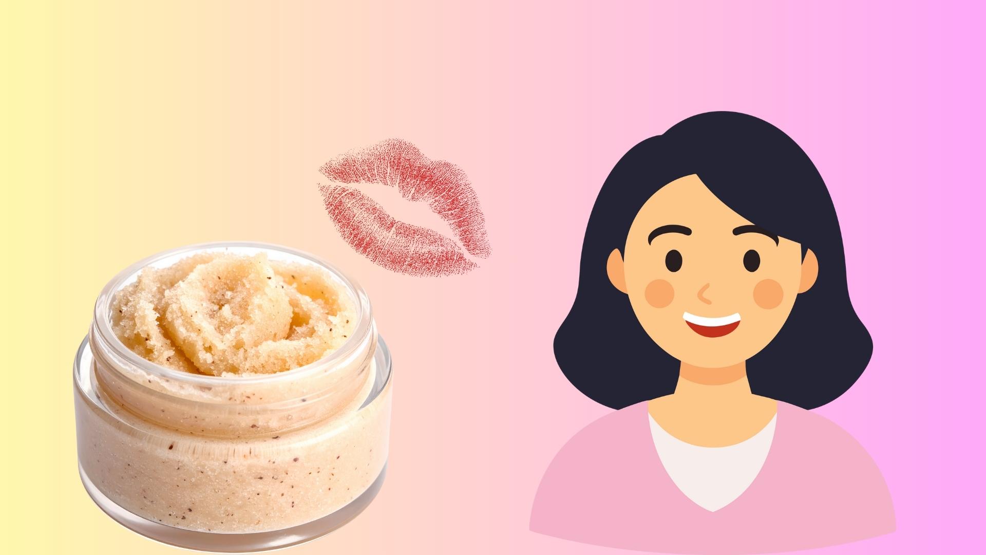 4 simple ways to exfoliate your lips, keeping your lips soft and smooth throughout the winter. Graphics: Minh Chau