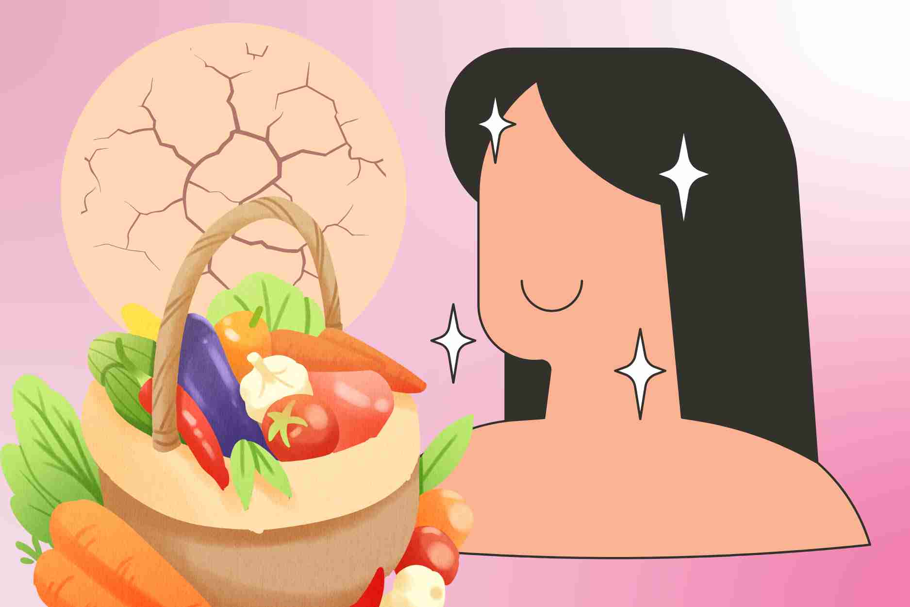 Le nutritionniste souligne 5 groupes d'aliments qui previennent la peau seche en hiver