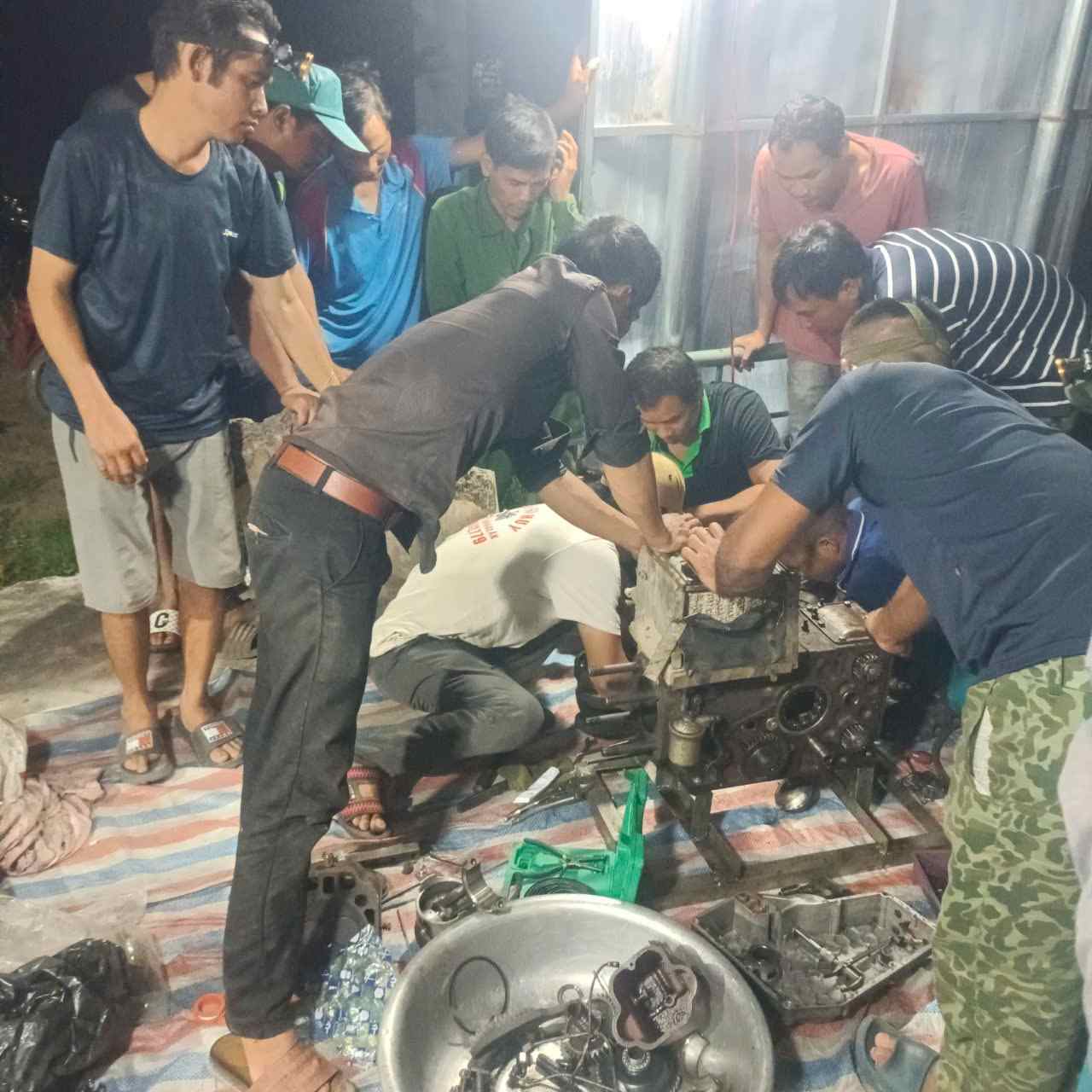 Co 33 hoc vien tham gia hoc nghe co khi vao nam 2024. Anh: Bao Lam 