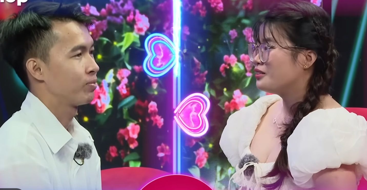 The couple on the show "You want to date". Photo: MCV Unit.