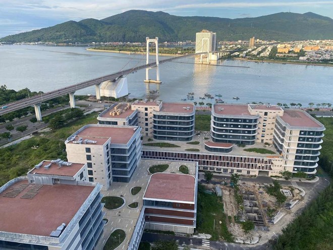 Cong vien Phan mem so 2 dang la diem sang, thu hut nha dau tu, doanh nghiep linh vuc thiet ke vi mach, ban dan, AI cua Da Nang. Anh: Thanh Hai