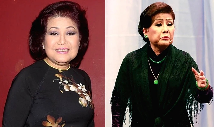 Artist Phuong Lien. Photo: Cai Luong stage.