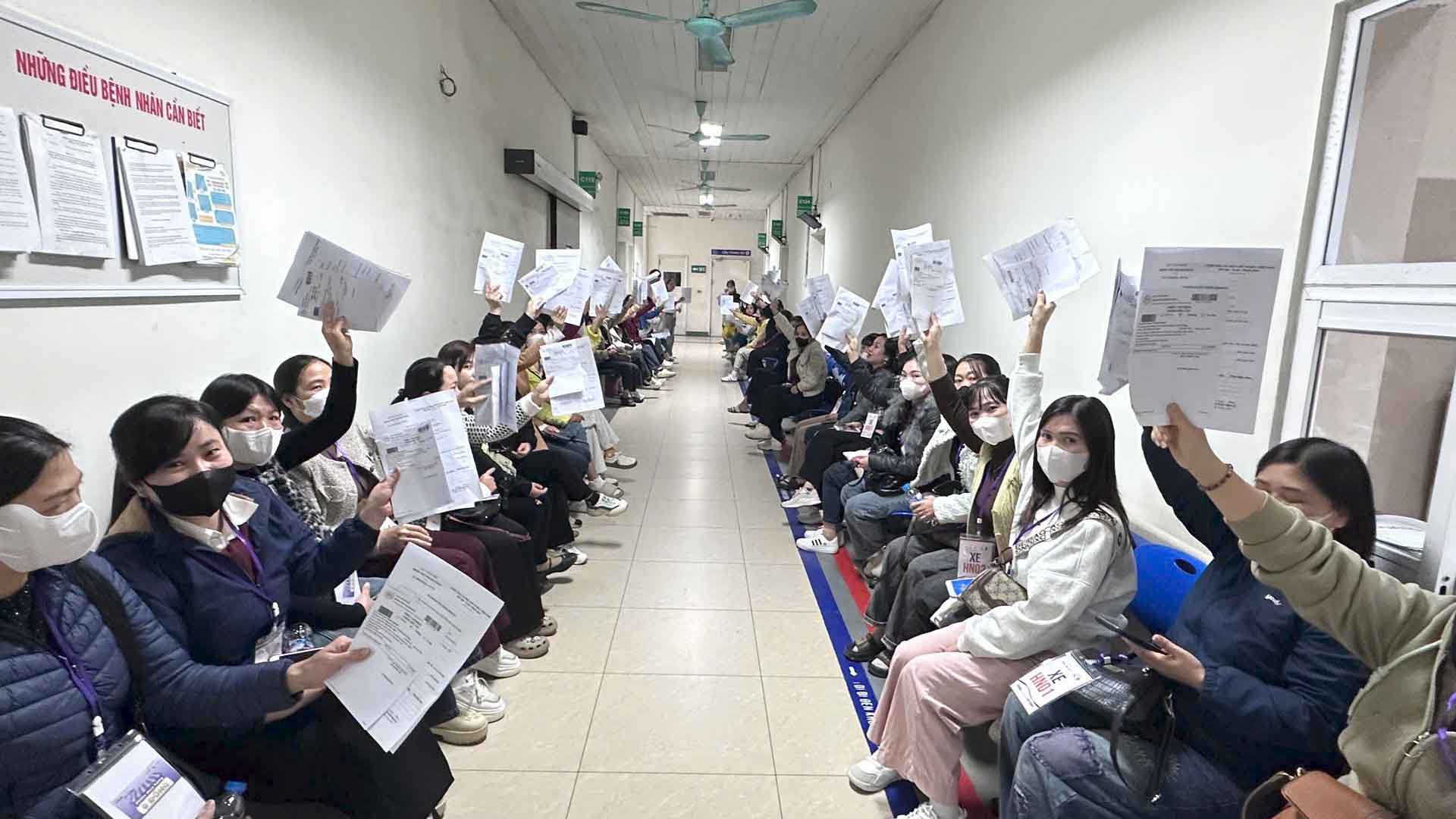 600 disadvantaged women receive free medical examination and early screening for cervical cancer