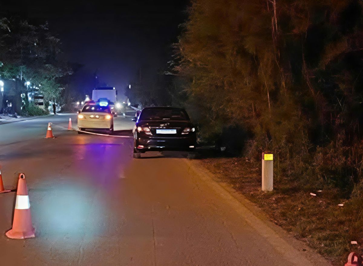 Hien truong vu tai nan tren quoc lo 37. Ảnh: Ban An toan giao thong TP Hai Phong