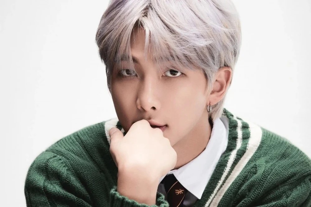 El lider de BTS RM. Foto: Lotte.