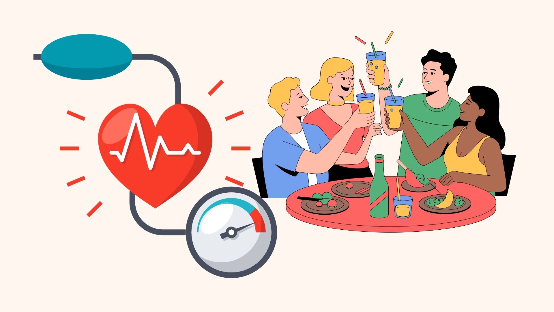 2 weekend days are enough to increase blood pressure sharply because of this habit. Graphics: Linh Dan