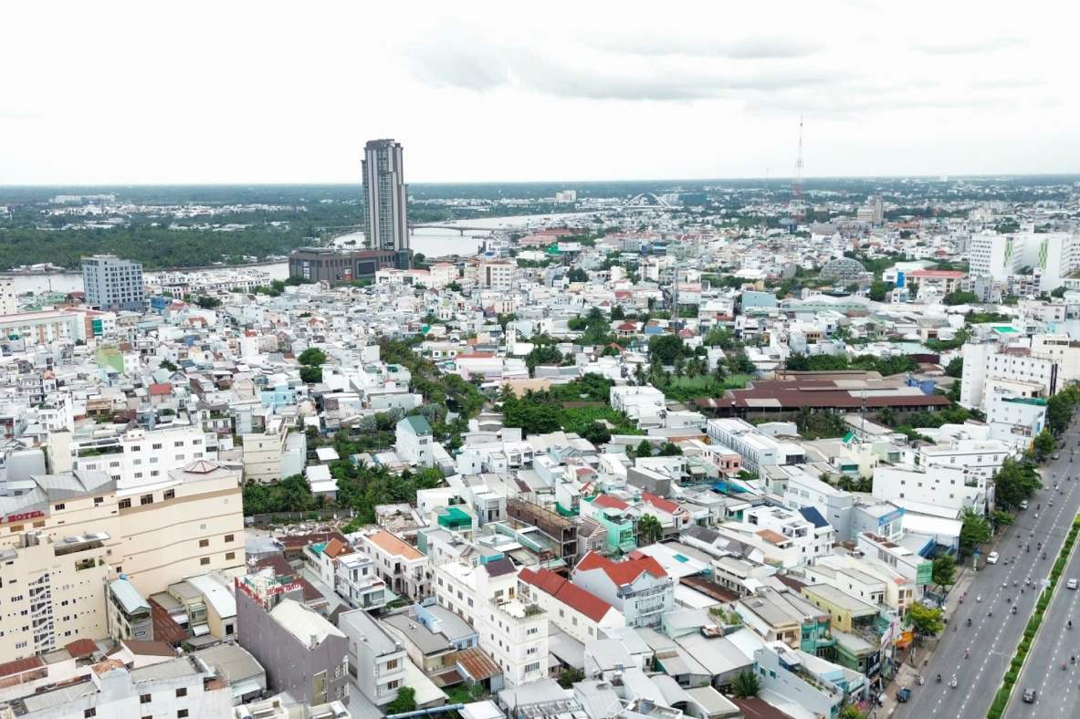 Toan canh thanh pho Can Tho. Anh: Ta Quang