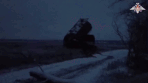 Russian artillery attacked Ukrainian troops overnight. Photo: Russian Ministry of Defense