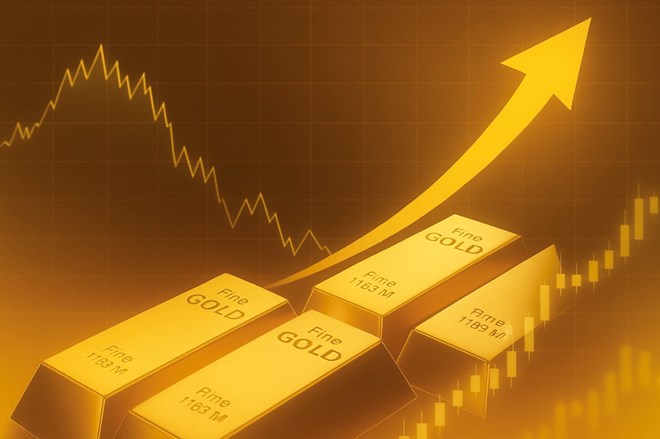 Cập nhật giá vàng sáng 23.12: Tăng cao, dòng tiền ồ ạt đổ về