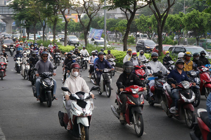 The weather in the South is weak and sunny. Photo: Ha May