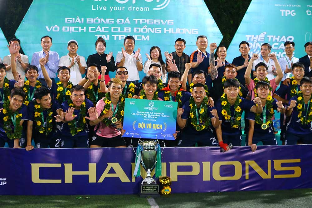 CTG Binh Dinh vo dich xung dang. Anh: An An