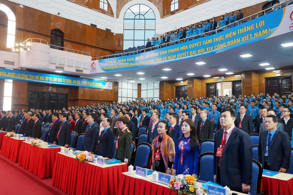 Cac dai bieu tham du Dai hoi. Anh: Quach Du