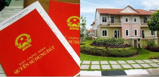 Red book is the common name of the Land Use Rights Certificate. Photo: Minh Huy