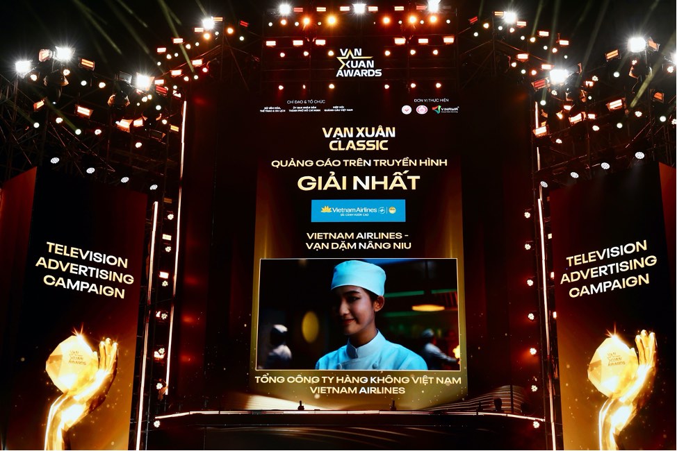 Năm 2025 là năm thứ 2 liên tiếp Vietnam Airlines giành giải vàng Giải Vạn Xuân Classic. Ảnh: Vietnam Airlines