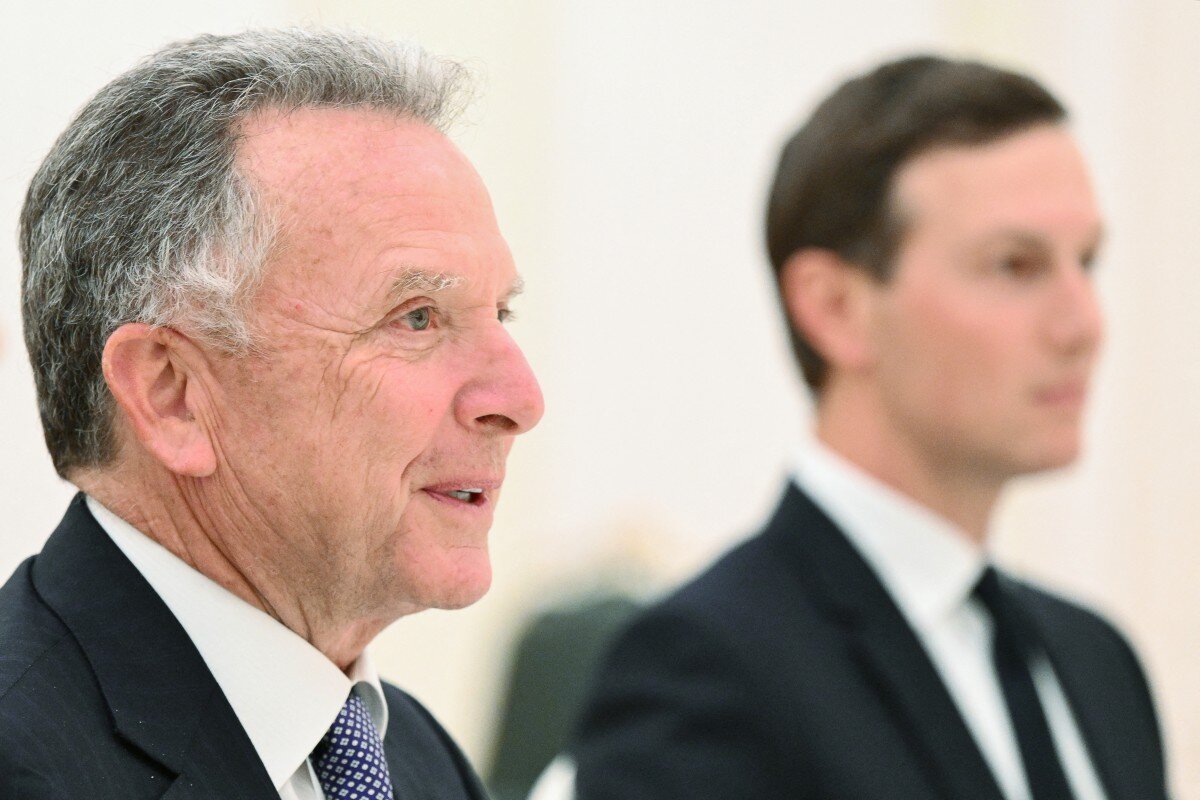 스티브 위트코프 미국 특사와 도널드 트럼프 대통령의 사위인 재러드 쿠슈너 브라는 우크라이나 평화 협상 노력을 추진하고 있습니다. 사진: AFP