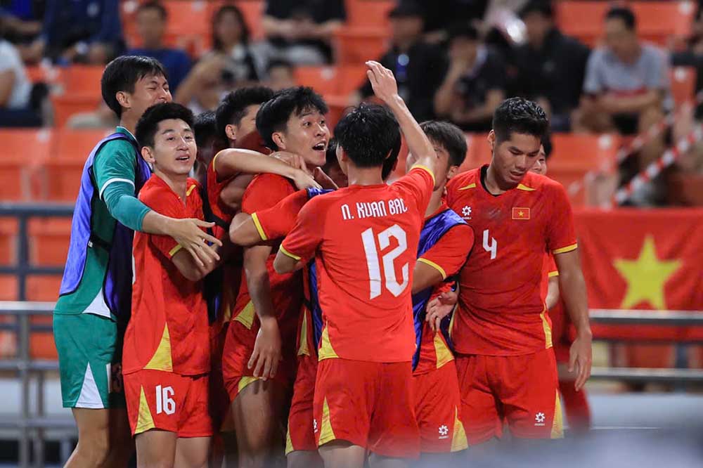 U22 Vietnam competed successfully at the 33rd SEA Games. Photo: Minh Dan