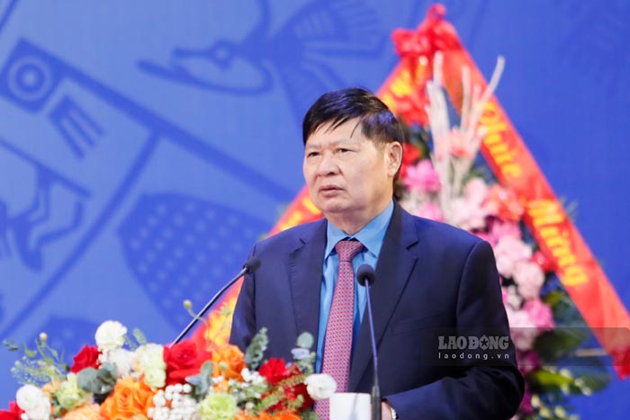 Mr. Phan Van Anh - Vice President of the Vietnam General Confederation of Labor. Photo: Quang Dat