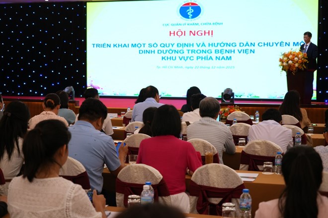 Phát triển bền vững ngành dinh dưỡng lâm sàng tại các bệnh viện