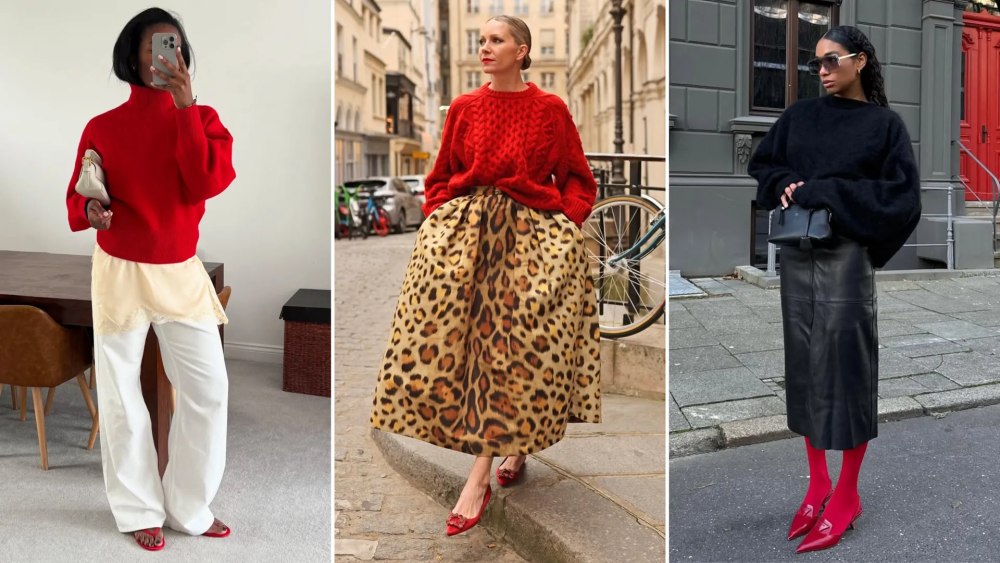 Suggestions for costumes to wear during Christmas. Photo cut from video