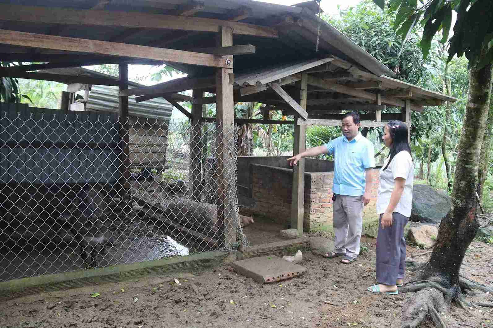 In Ea Rieng commune, vocational training classes have equipped people with knowledge and production skills. Photo: Bao Lam