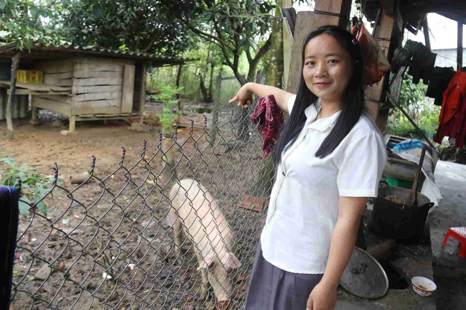 Ngay sau khi hoc nghe chan nuoi, cac hoc vien co the ap dung vao thuc tien chan nuoi tai dia phuong. Anh: Bao Lam