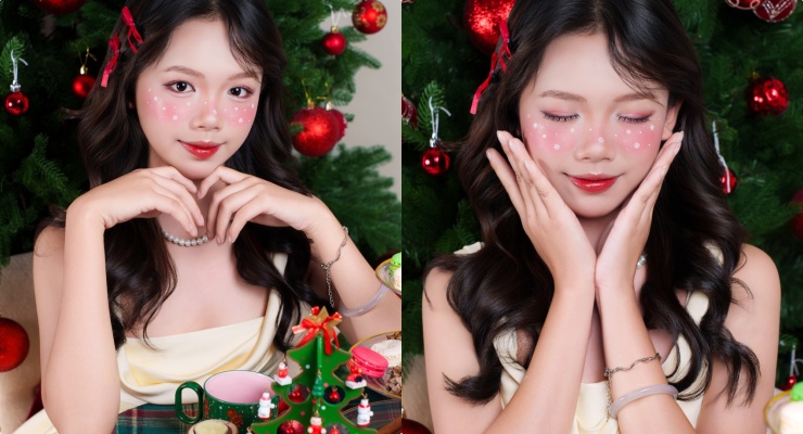 Khanh Linh prefers a feminine and sweet style. Photo: Provided by the character.