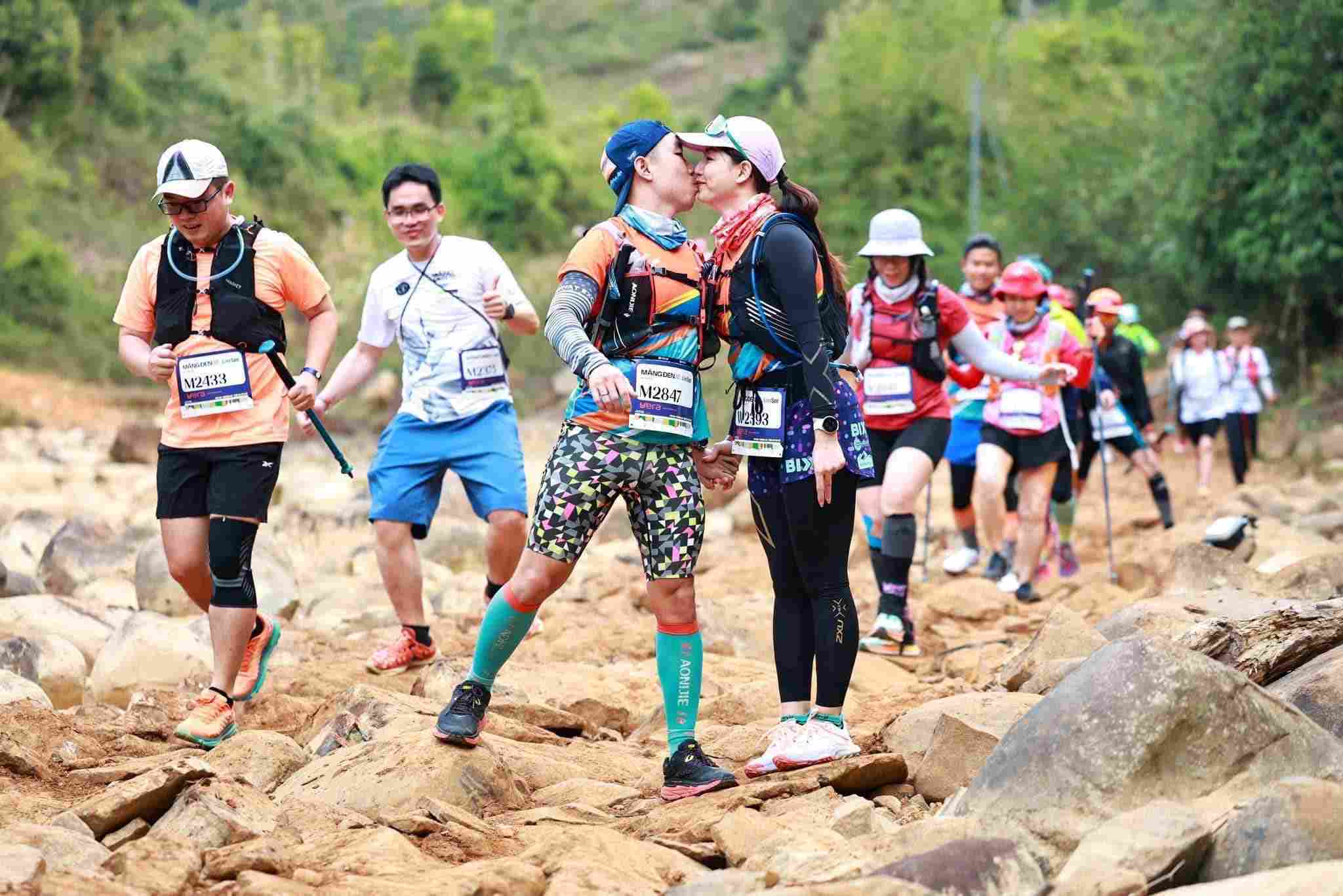 Beautiful moments at the Mang Den Ultra Trail 2025 race. Photo: Ha Nguyen