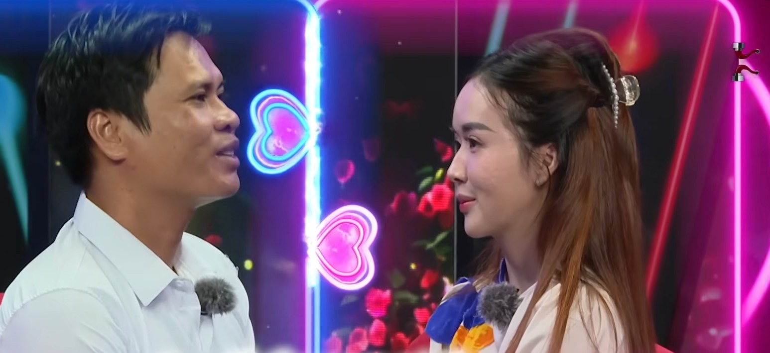 The couple on the show "You want to date". Photo: Producer