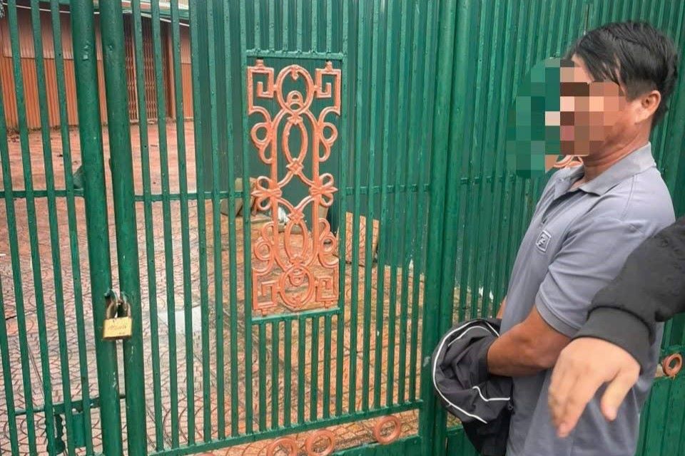 Phan Sô Ly bị Công an phường An Khê (TP Đà Nẵng) phát hiện, bắt giữ, thu hồi toàn bộ tang vật liên quan. Ảnh: CATP