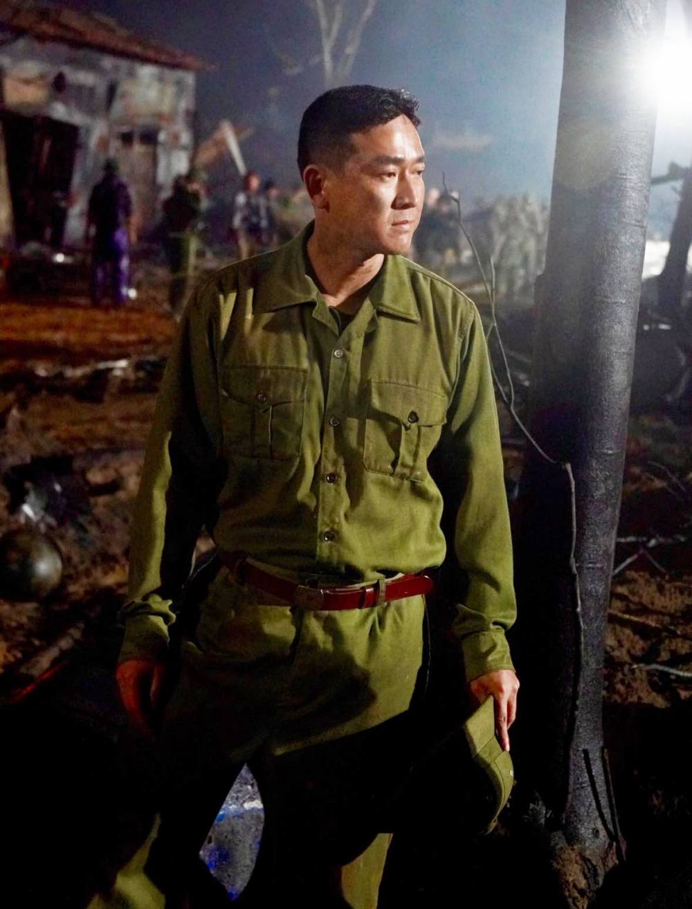 Hua Vi Van trong phim “Mua do“. Anh: Nha san xuat.